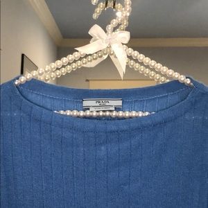 Long sleeve Prada cashmere sweater